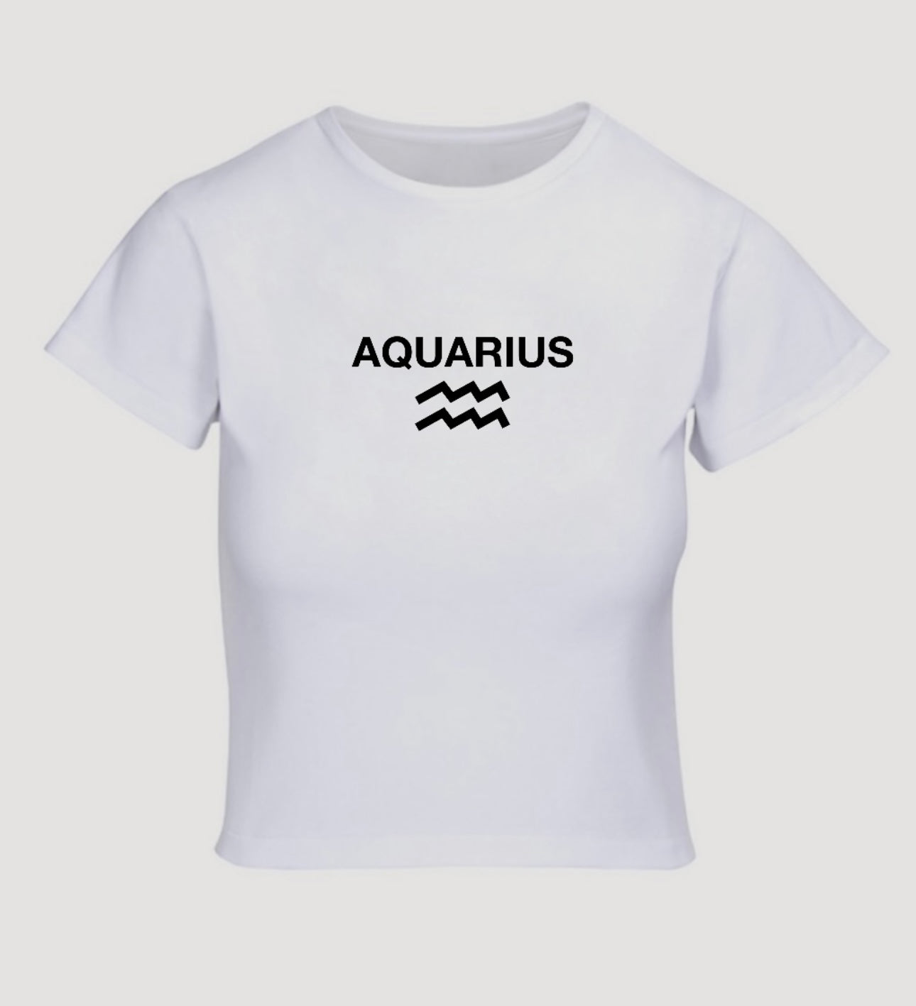 Aquarius crop top