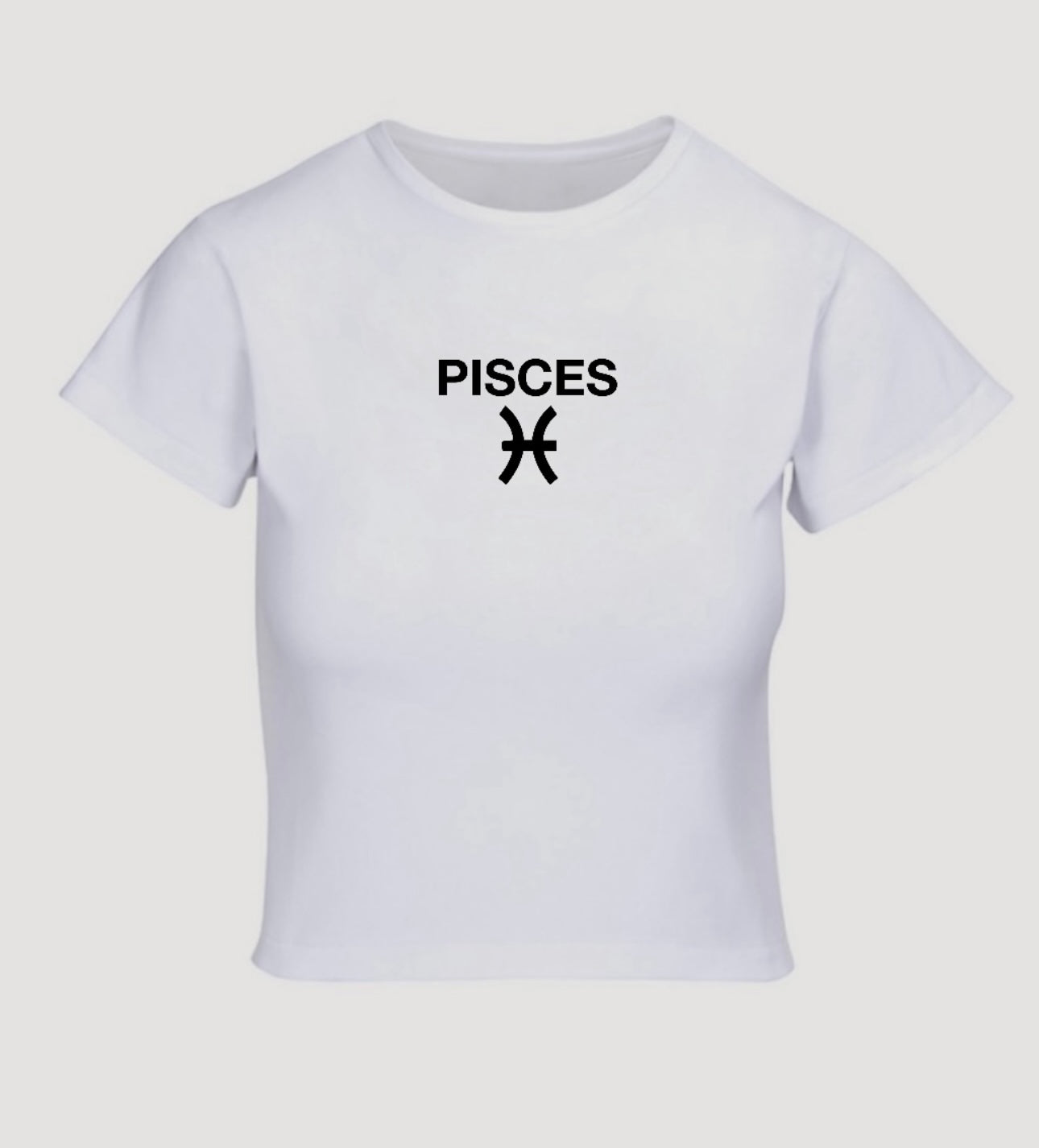 Pisces crop top