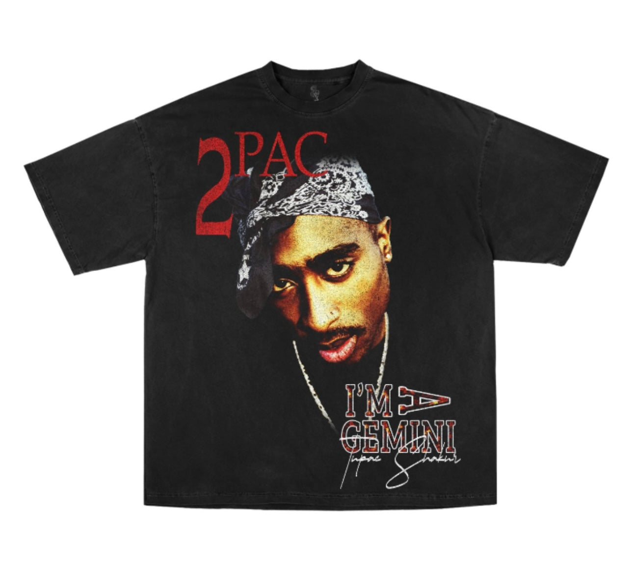 2pac Gemini T shirt